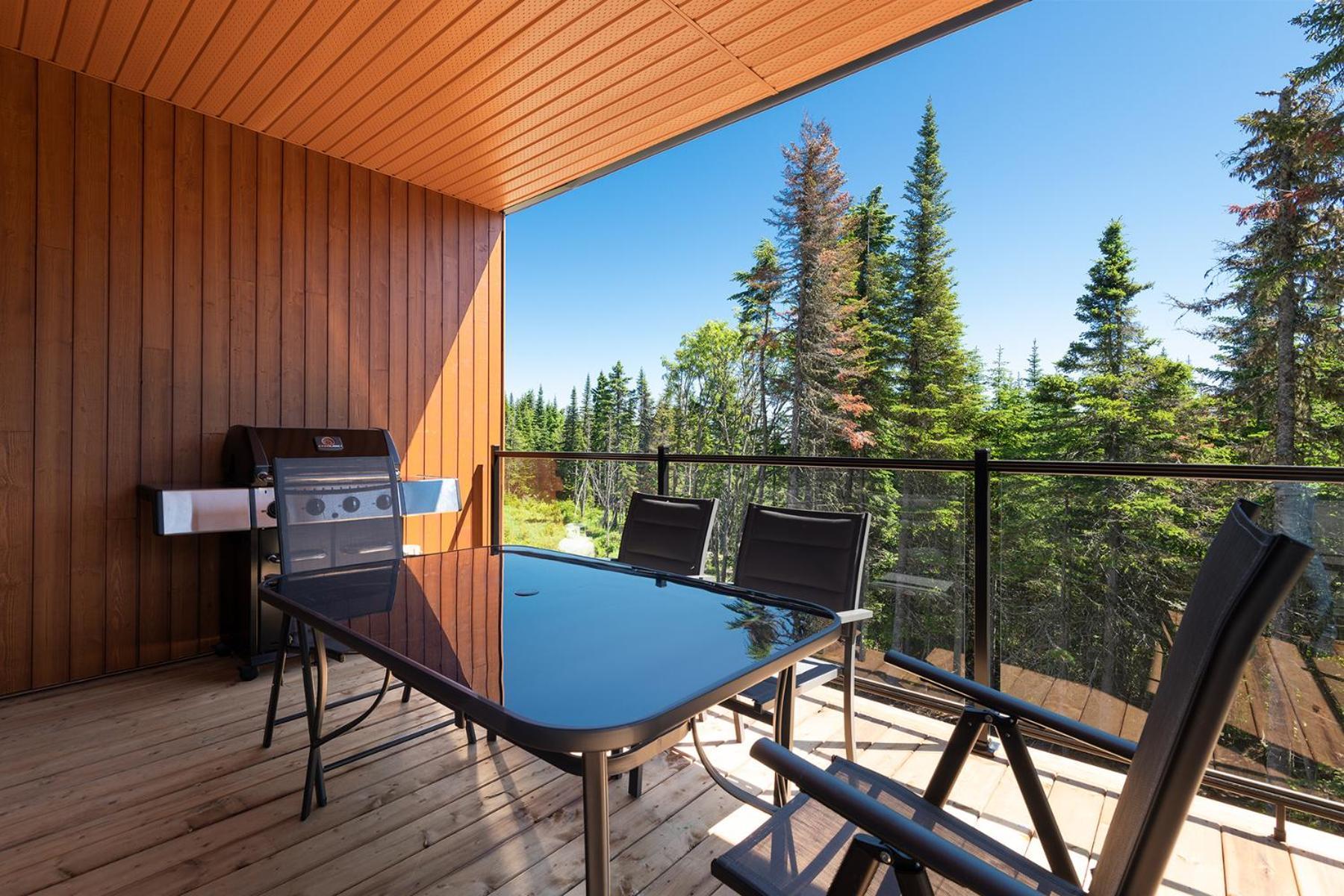 Les Chalets Du Massif De Charlevoix Petite-Riviere-Saint-Francois Zimmer foto