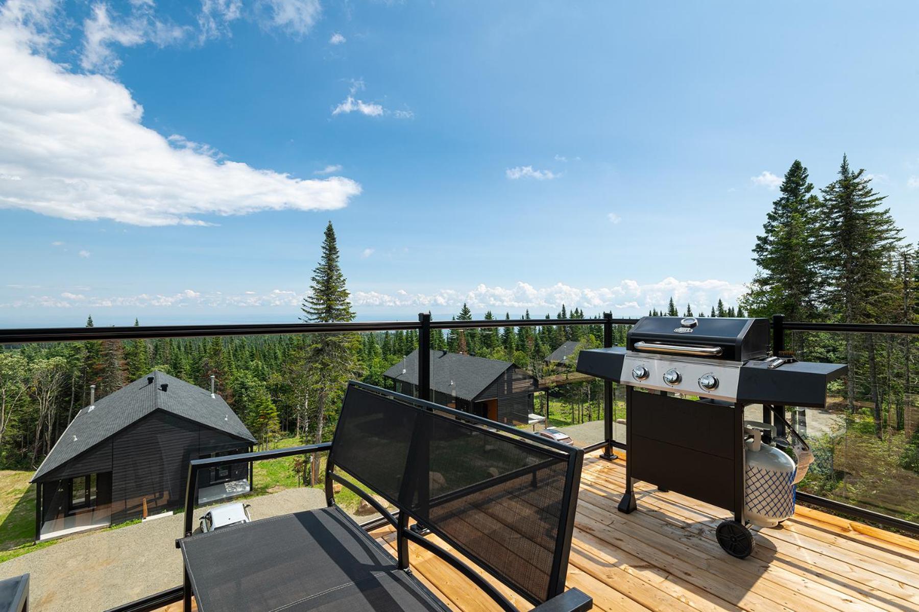 Les Chalets Du Massif De Charlevoix Petite-Riviere-Saint-Francois Zimmer foto