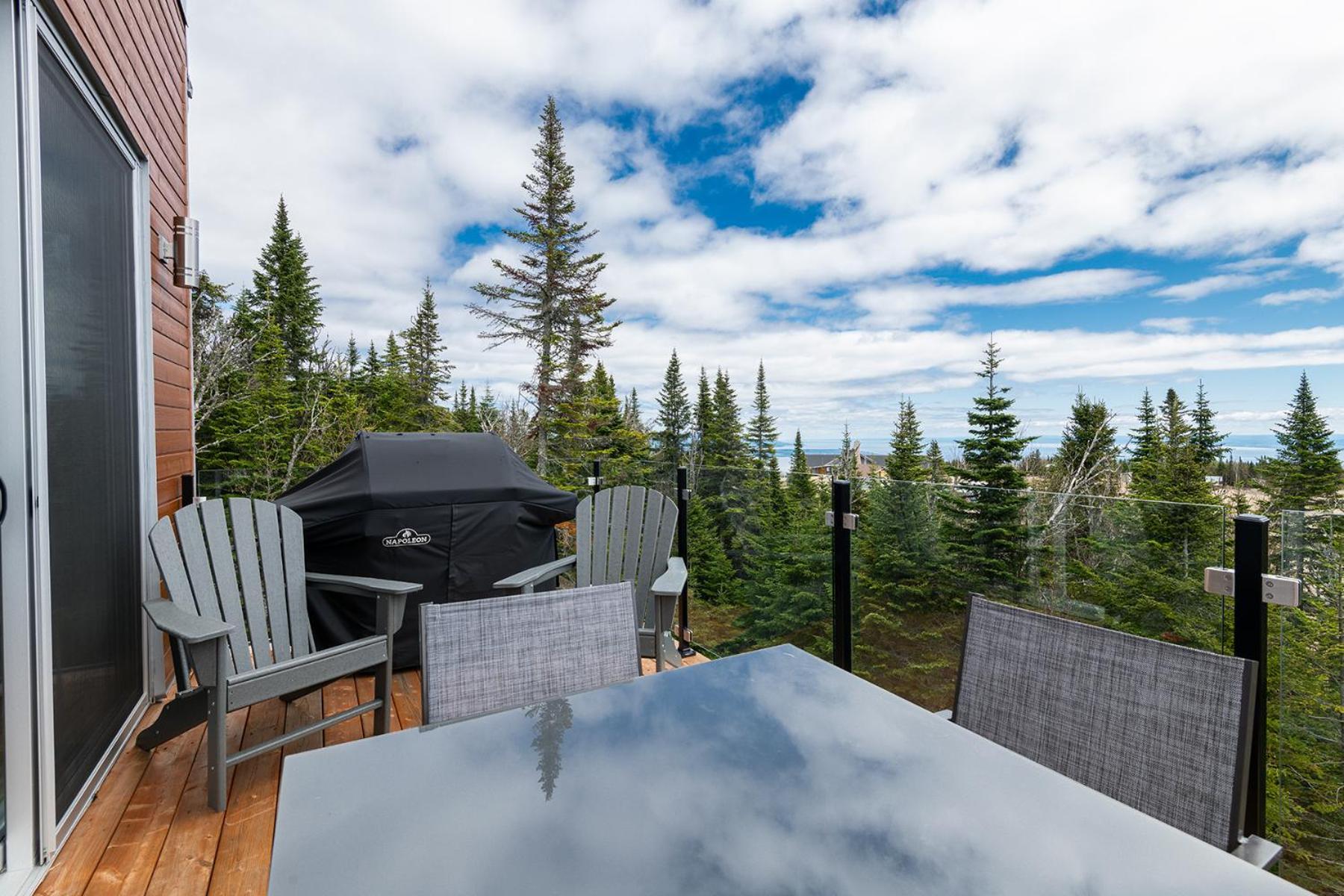 Les Chalets Du Massif De Charlevoix Petite-Riviere-Saint-Francois Zimmer foto