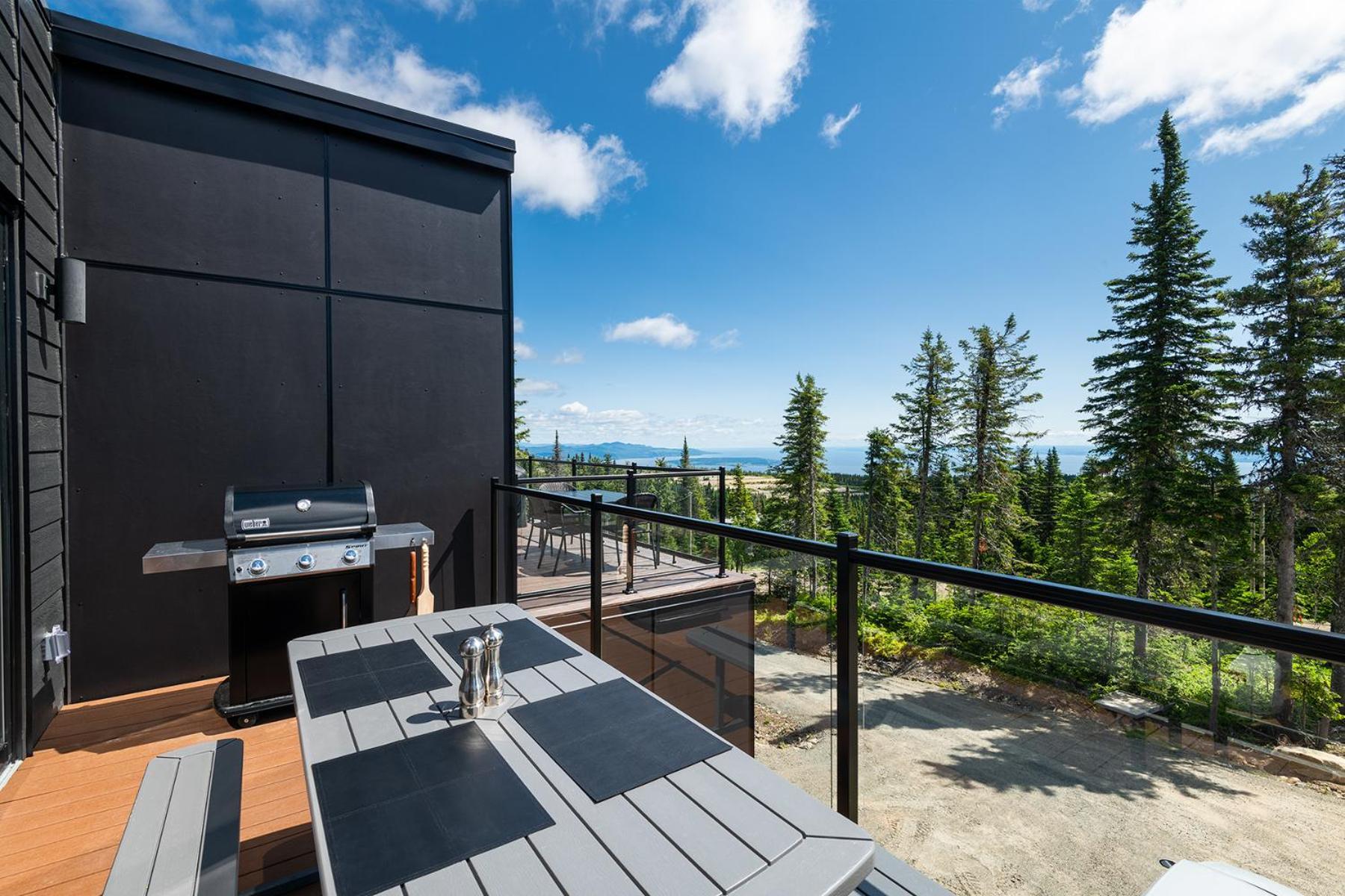 Les Chalets Du Massif De Charlevoix Petite-Riviere-Saint-Francois Zimmer foto