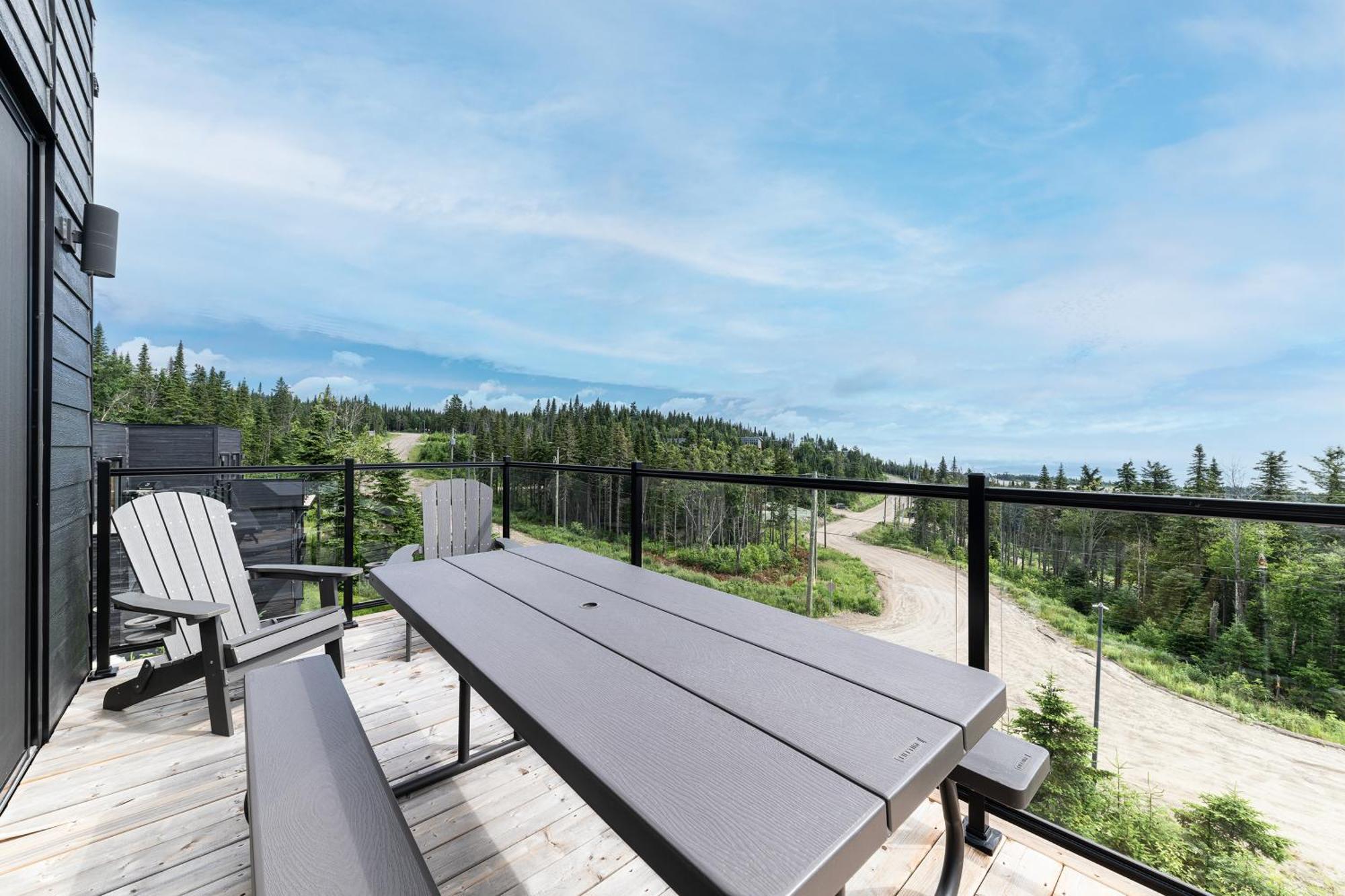 Les Chalets Du Massif De Charlevoix Petite-Riviere-Saint-Francois Zimmer foto